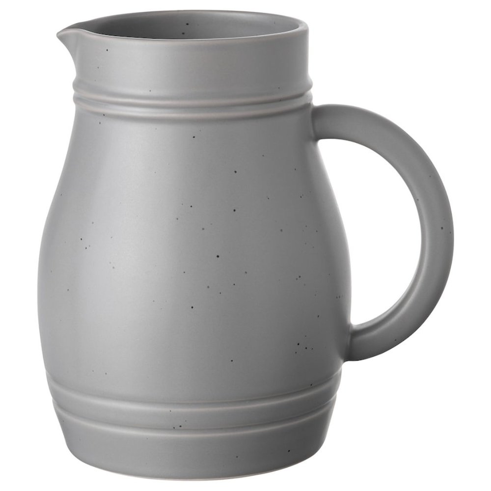 New IKEA VINTERFINT Pitcher Gray 47 oz